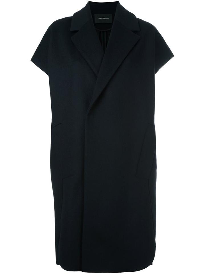 Cédric Charlier Sleeveless Coat