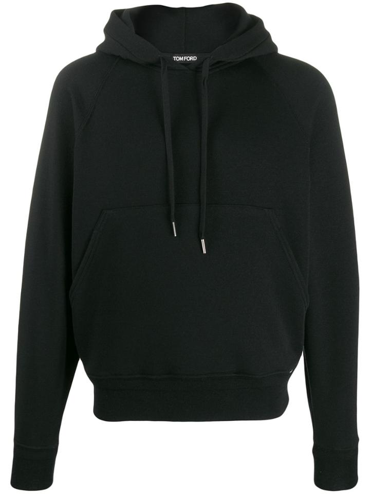Tom Ford Basic Hoodie - Black