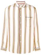 Henrik Vibskov Spyjama Striped Shirt - Neutrals