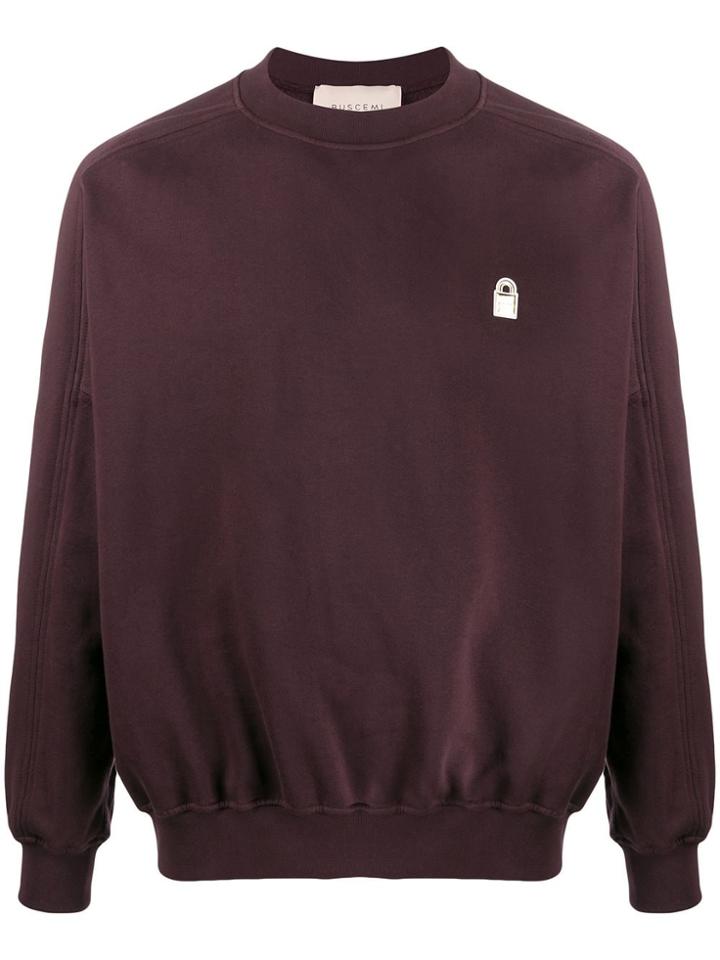 Buscemi Long Sleeve Sweatshirt - Red
