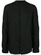 Poème Bohémien Concealed Button Shirt - Black