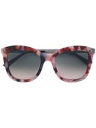 Gucci Eyewear Tortoiseshell-effect Cat-eye Sunglasses - Brown