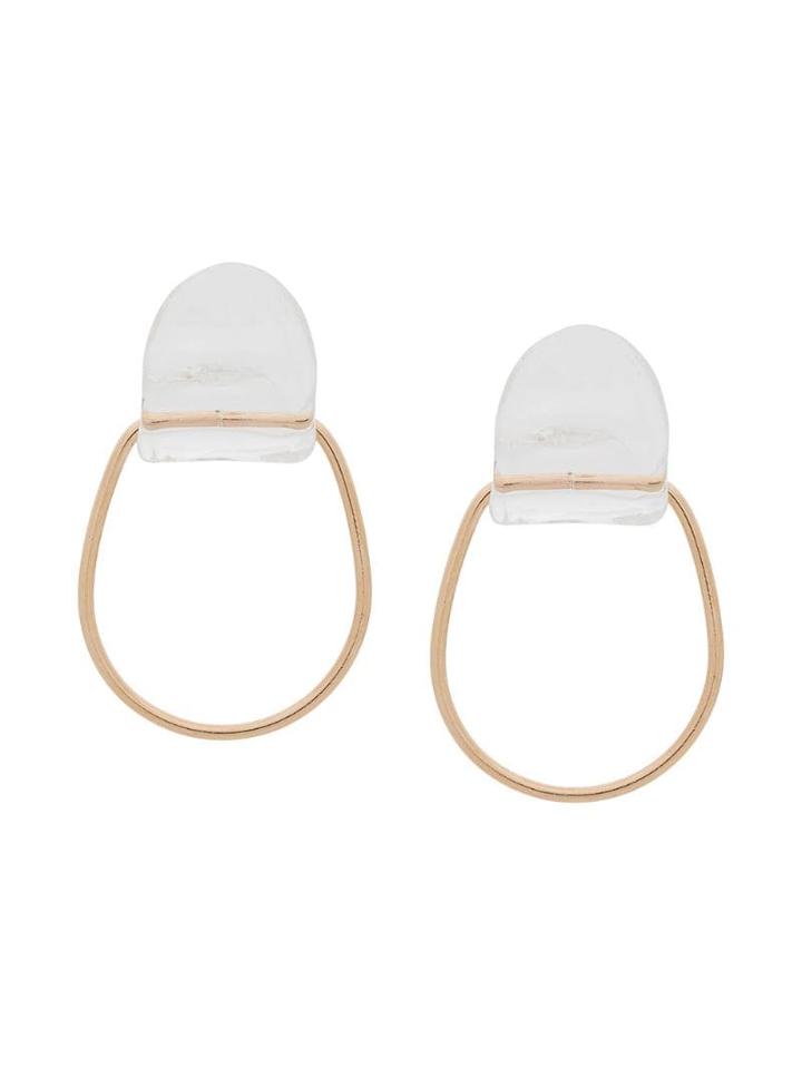 Annika Inez Embraced Earrings - Gold