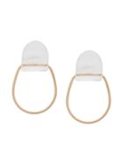 Annika Inez Embraced Earrings - Gold