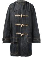 Faith Connexion Denim Duffle Coat - Blue