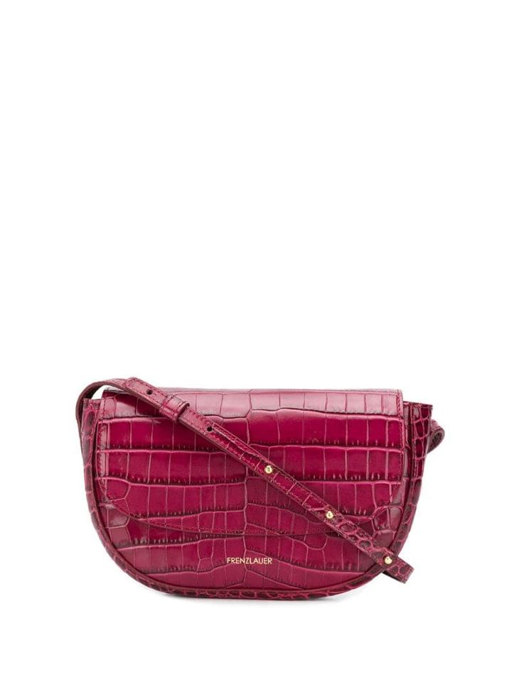 Frenzlauer Swing Crocodile Effect Mini Bag - Pink