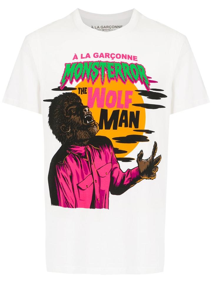 À La Garçonne Wolfman T-shirt - White