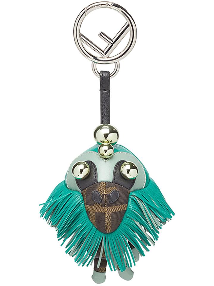 Fendi Space Monkey Bag Charm - Green