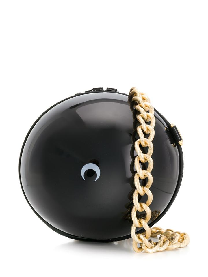 Marine Serre Dream Ball Crossbody Bag - Black