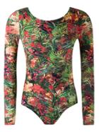 Lygia & Nanny Floral Print Swimsuit, Women's, Size: 42, Green, Polyamide/spandex/elastane