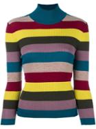 Antonio Marras Striped Jumper, Women's, Size: Large, Virgin Wool