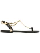 Ancient Greek Sandals Pandora Sandals - Black