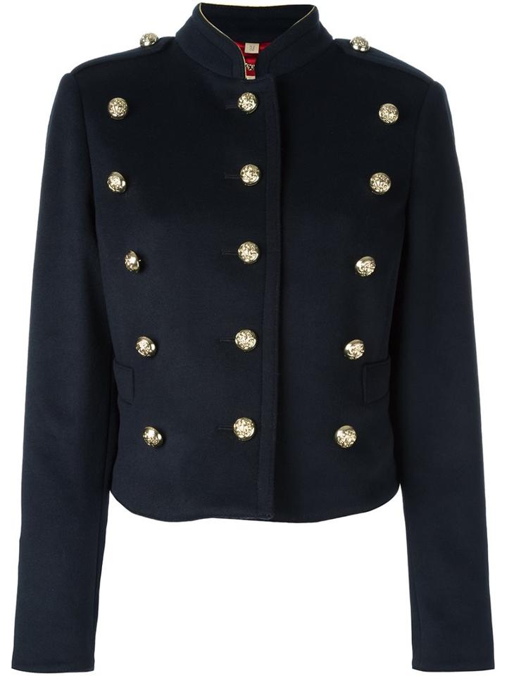 Burberry Triple Button Military Jacket
