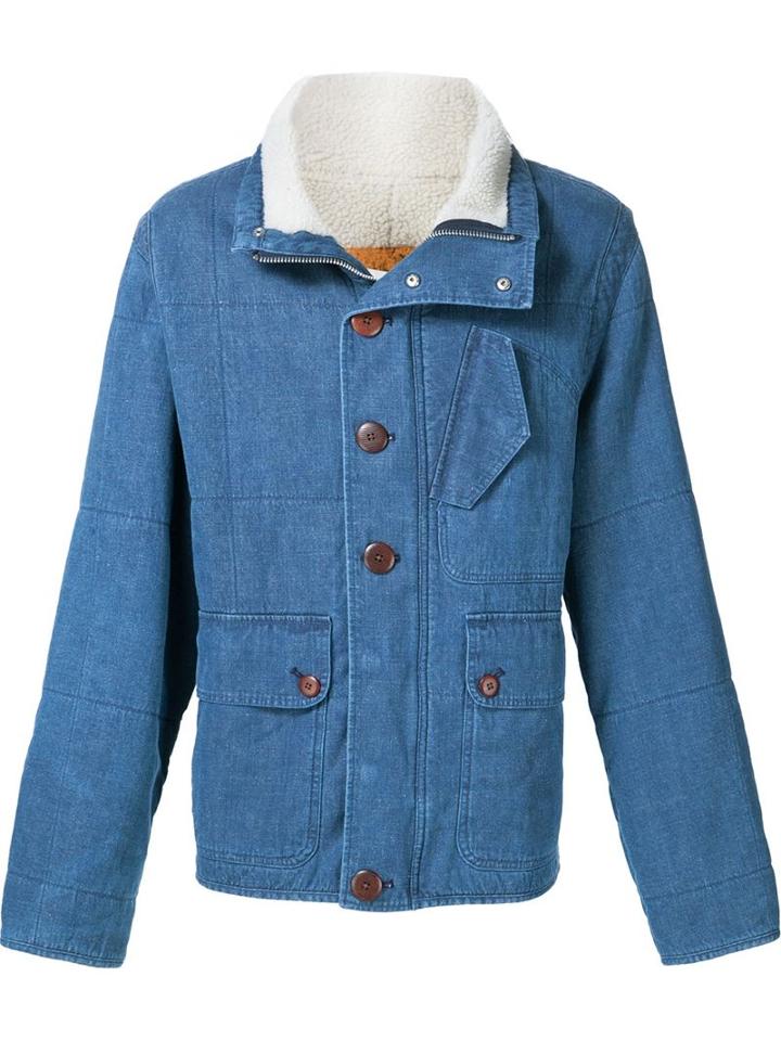 Outerknown Sherpa Denim Jacket