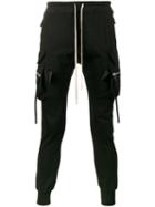 Rick Owens - Black Slim Cargo Track Pants - Men - Cotton - 52, Cotton