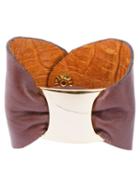 Xaa Leather Cuff, Women's, Brown