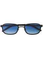 Blyszak Square Frame Gradient Sunglasses - Black