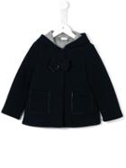 Il Gufo Hooded Jacket, Toddler Girl's, Size: 4 Yrs, Blue