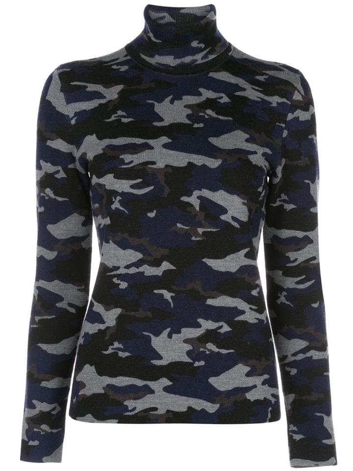 Aztech Mountain Matterhorn Turtle Neck Jumper - Blue