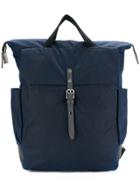 Ally Capellino Ashley Waxed Backpack - Blue