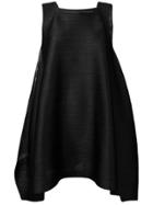 Pleats Please By Issey Miyake Square Neck Dress - Black