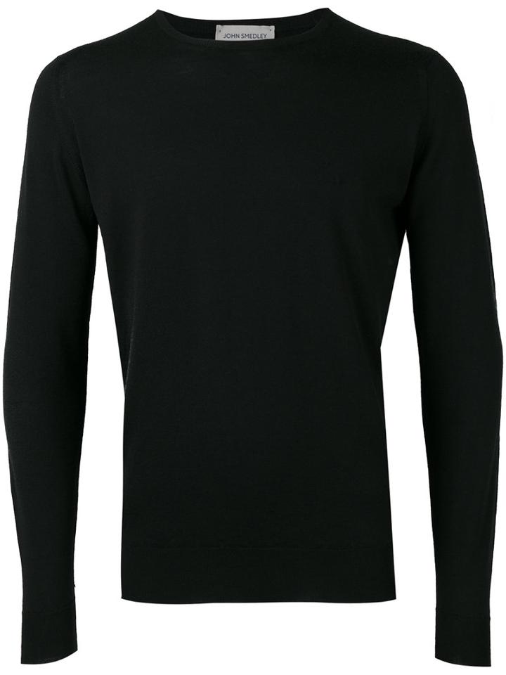 John Smedley - Crew-neck Jumper - Men - Virgin Wool - Xxl, Black, Virgin Wool