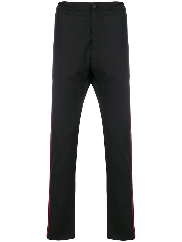 Just Cavalli Stripe Detail Track Pants - Black