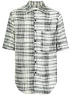 Song For The Mute Coordinates Short Sleeve Oversized Shirt - White