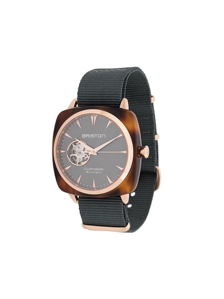 Briston Watches Clubmaster Iconic Watch - Grey