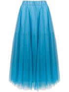 P.a.r.o.s.h. Nylla Tulle Skirt - Blue