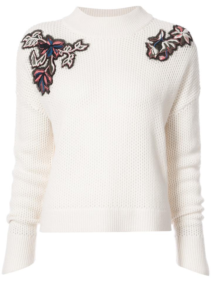 Tanya Taylor Rennie Knit Jumper - White