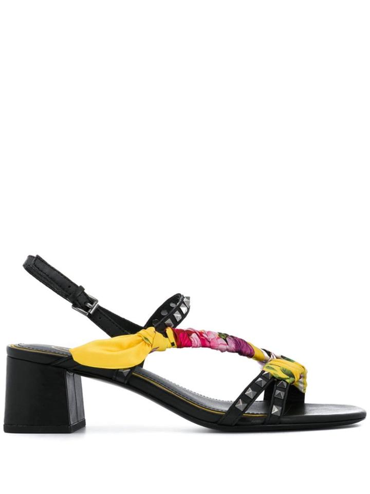Ash Iconic Strappy Sandals - Black