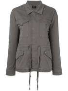Hudson 'multi Pocket Sienna' Jacket, Women's, Size: Small, Green, Cotton/spandex/elastane