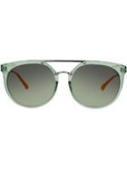 Linda Farrow Orlebar Brown 40 C5 Sunglasses - Green