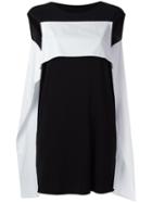 Mm6 Maison Margiela Strap Detail Dress, Women's, Size: Large, Acetate/cotton/polyamide/spandex/elastane