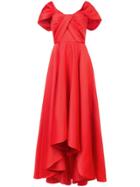 Jay Godfrey Gathered Front Evening Gown