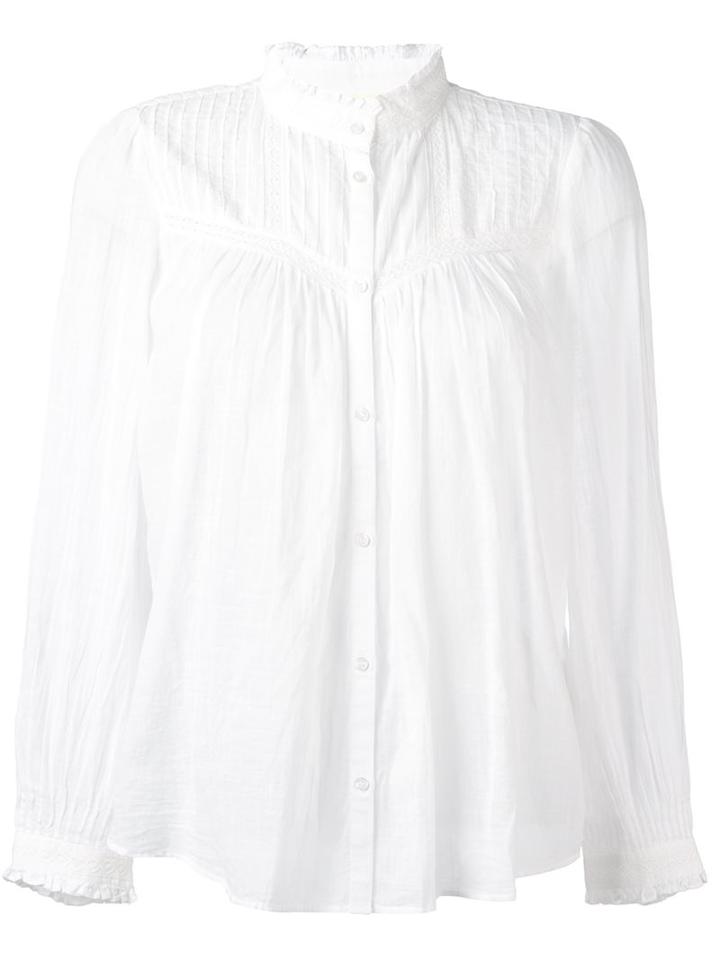 Vanessa Bruno Athé High-neck Ruffled Blouse