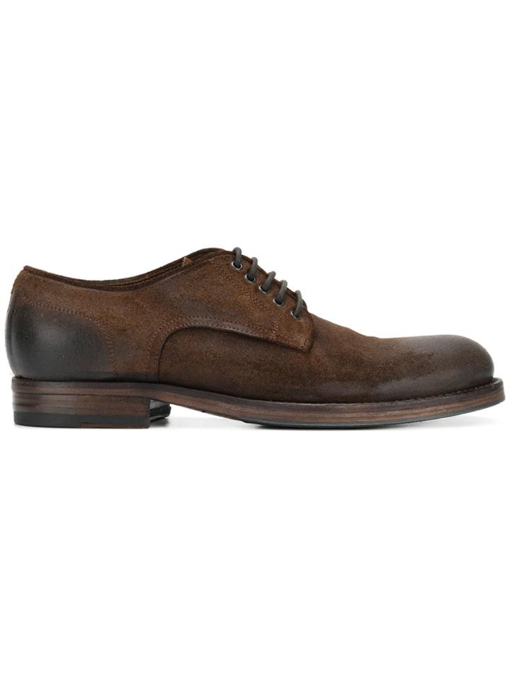 Pantanetti Distressed Brogues - Brown