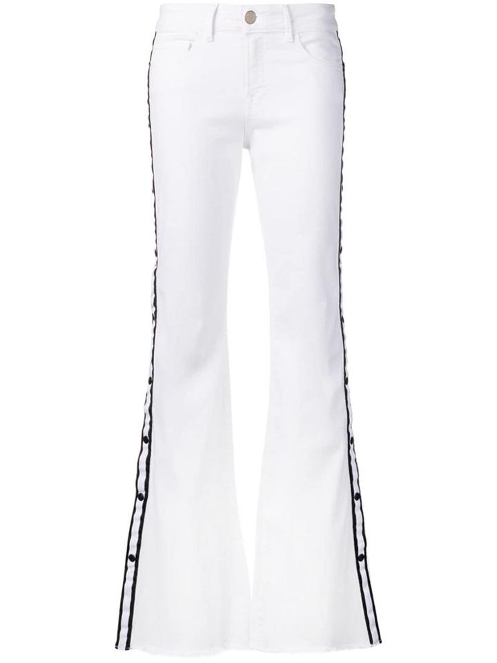 Don't Cry Flared Jeans - White