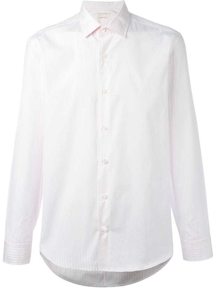 Marc Jacobs Striped Shirt, Men's, Size: 50, Pink/purple, Cotton