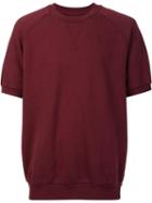 321 Shortsleeved Sweatshirt, Men's, Size: Small, Red, Cotton