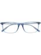 Montblanc Rectangular Frame Glasses - Blue