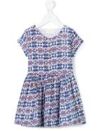 Simple Kids - Asarina Dress - Kids - Cotton - 4 Yrs, Blue