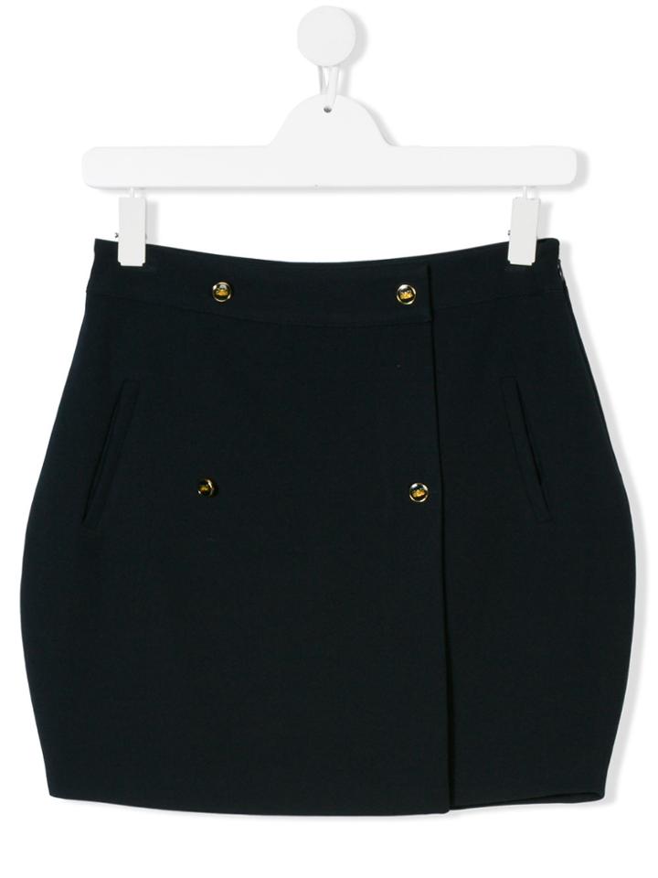 Lapin House Double Fastening Skirt - Blue