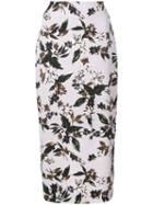 Diane Von Furstenberg Floral-print Skirt - Purple