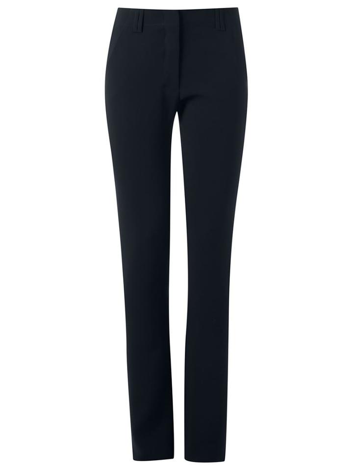 Gloria Coelho Straight Leg Trousers, Women's, Size: 40, Blue, Polyester