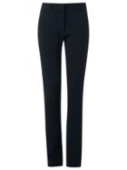 Gloria Coelho Straight Leg Trousers, Women's, Size: 40, Blue, Polyester