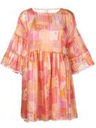 Stine Goya Multi-print Short Dress - Yellow & Orange