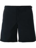 Orlebar Brown 'bulldog' Swim Shorts, Men's, Size: 38, Black, Polyester/polyamide