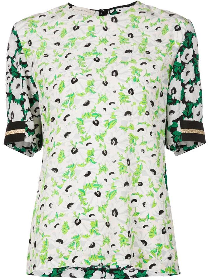 Stella Mccartney 'sybille' Top, Women's, Size: 44, Green, Silk